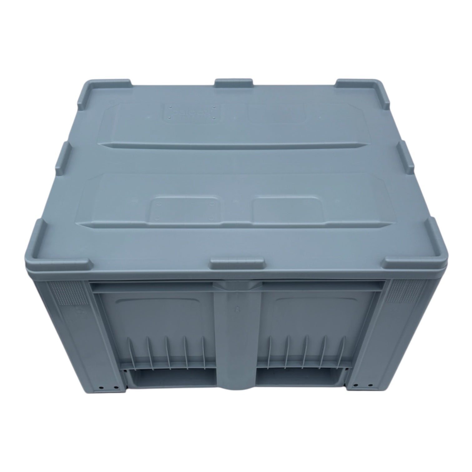 kunststof palletbox pb019 nieuw met 2 sleden 1200 x 1000 x 765 mm