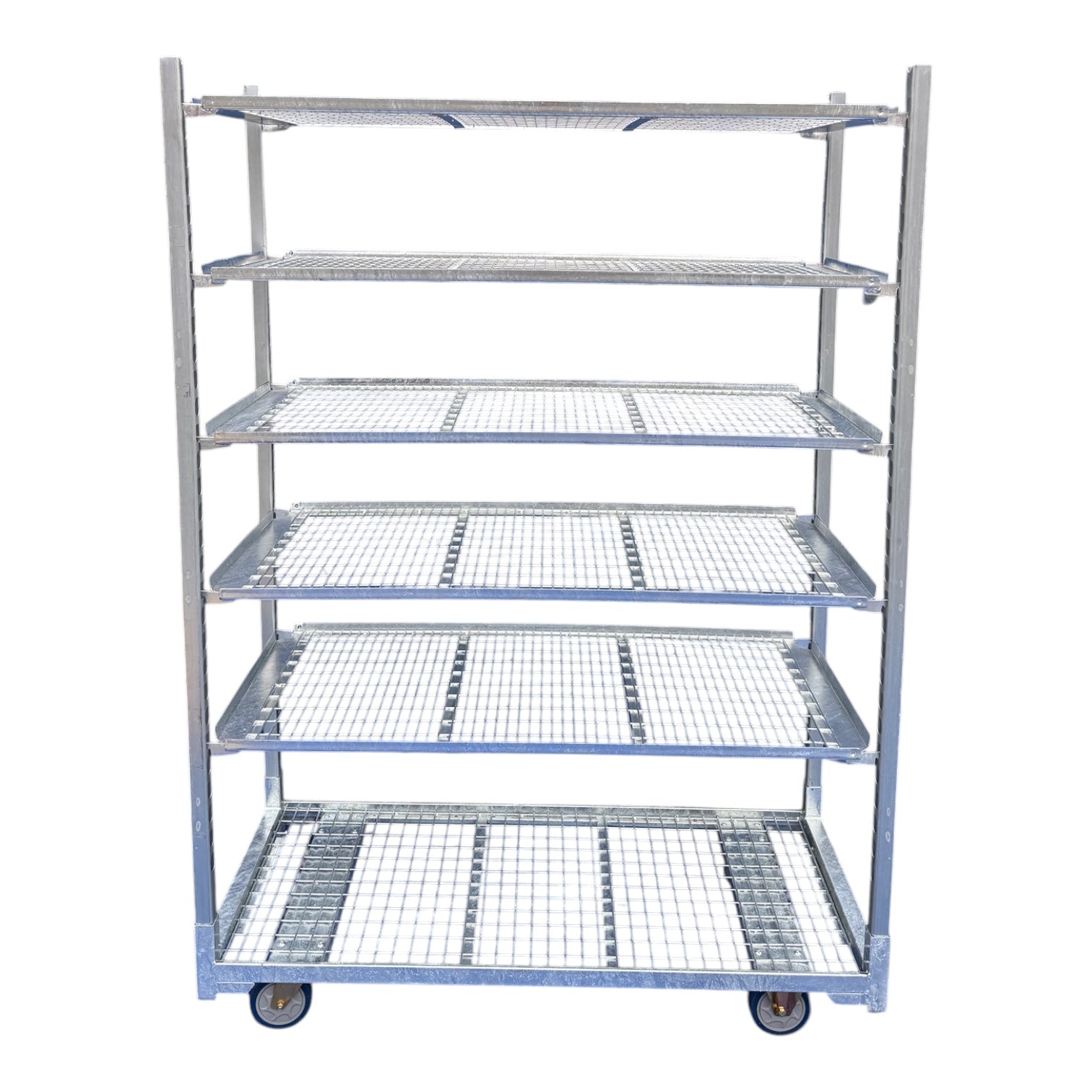 deense kar nieuw draadstaal incl. 5 platen en staanders 1350 x 570 mm