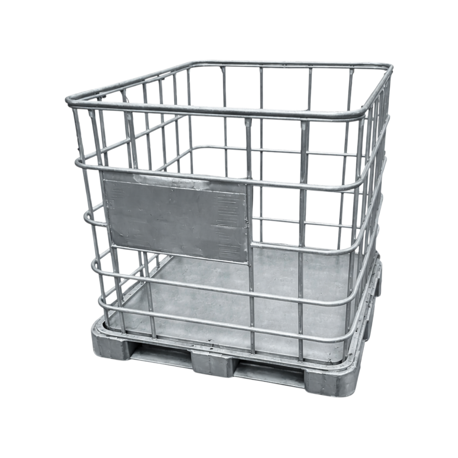 ibc kooi ijzeren pallet ibc013