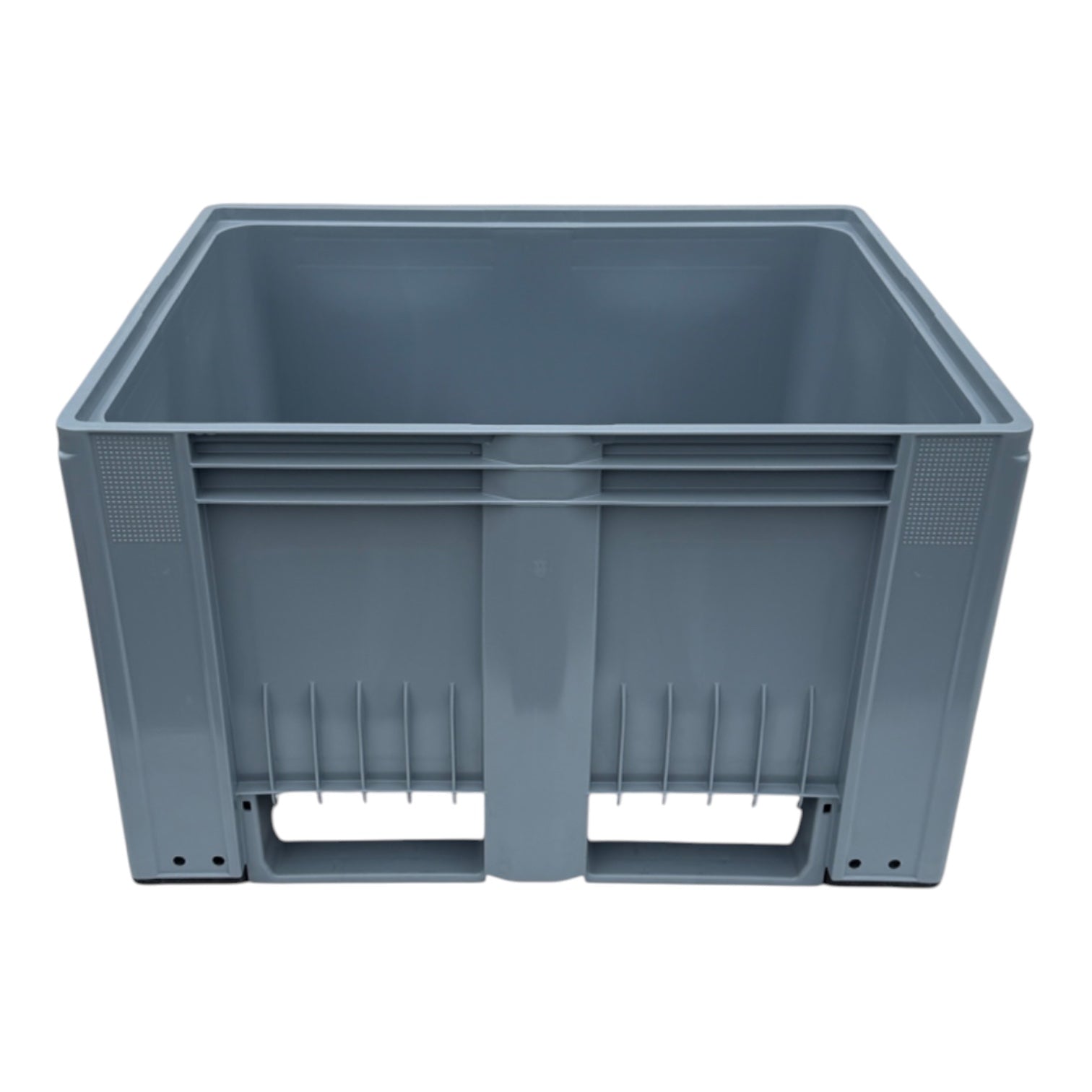 kunststof palletbox pb019 nieuw met 2 sleden 1200 x 1000 x 765 mm