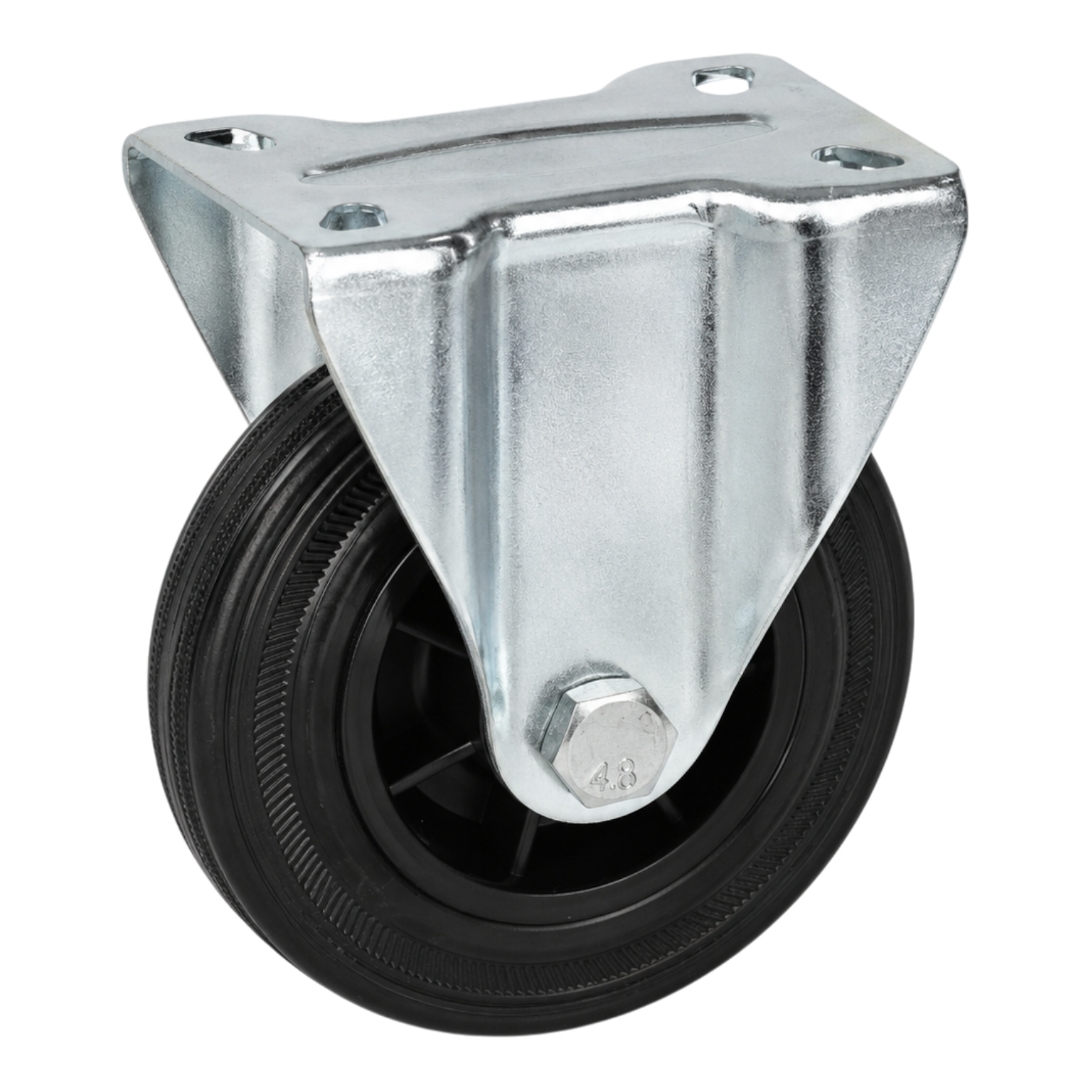 rubberen bokwielen 125 mm bw001