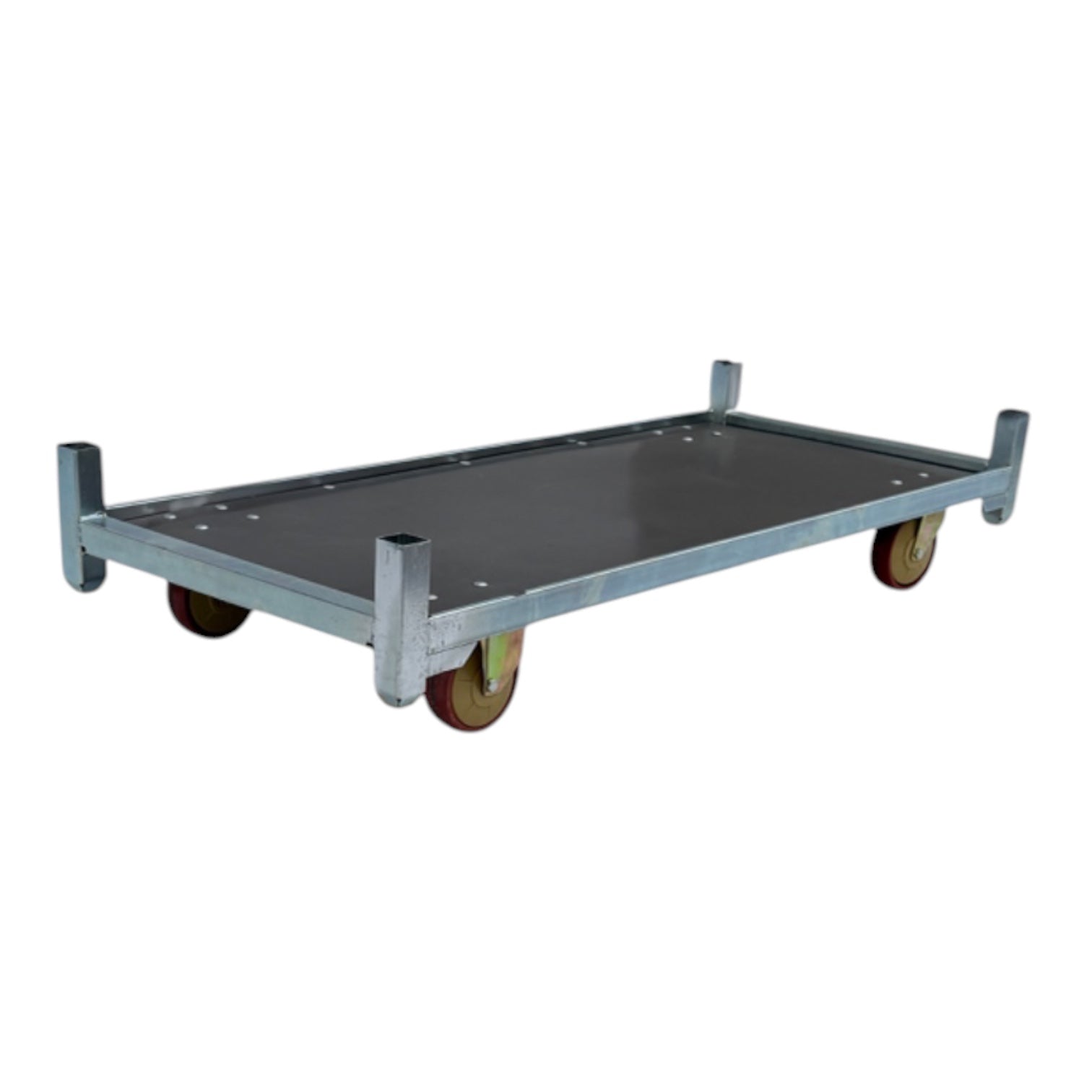 nieuwe deense kar met standaard wielen incl. staanders 1350 x 570 mm