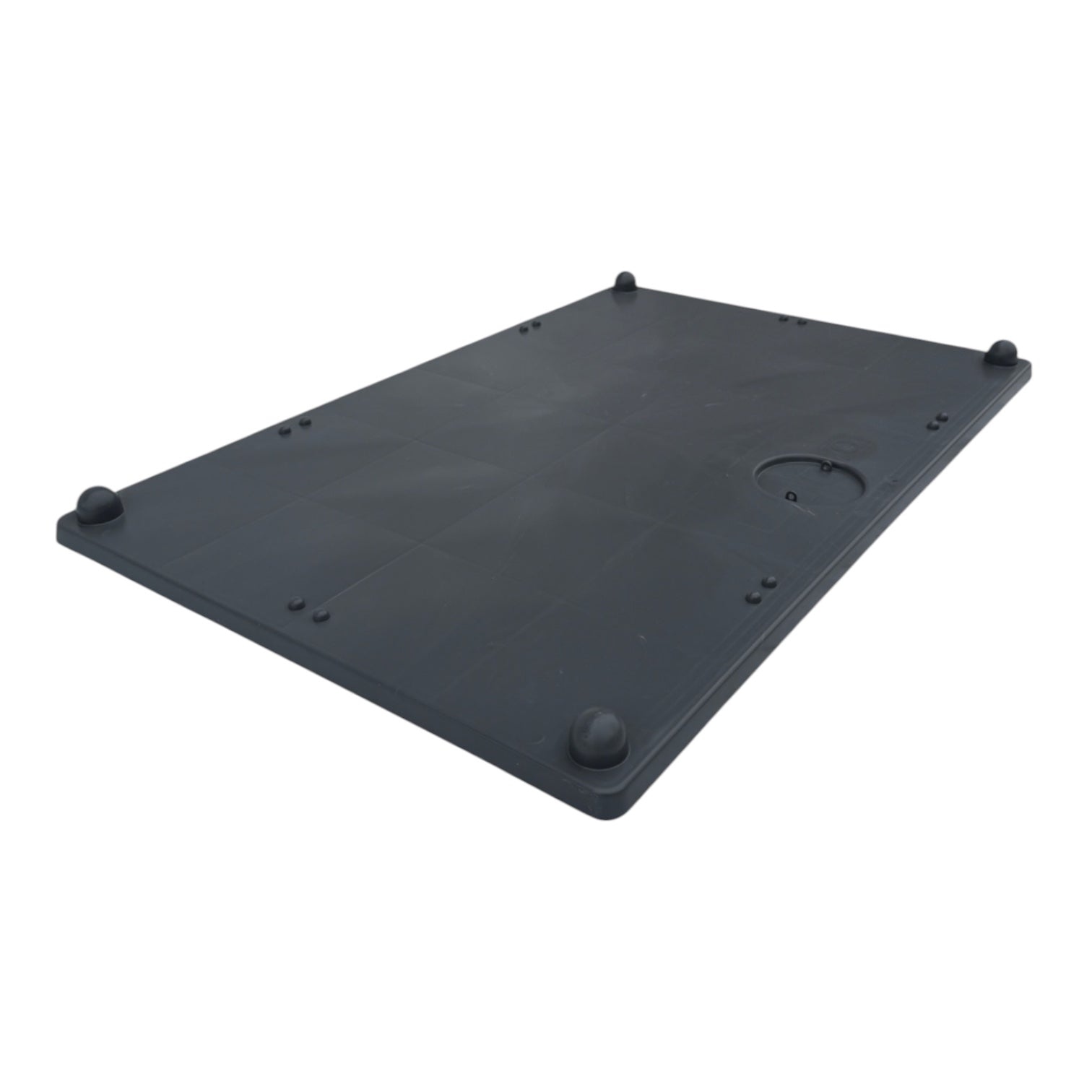 dp005 deksel voor palletboxen pb021 donker grijs 800 x 1200 mm