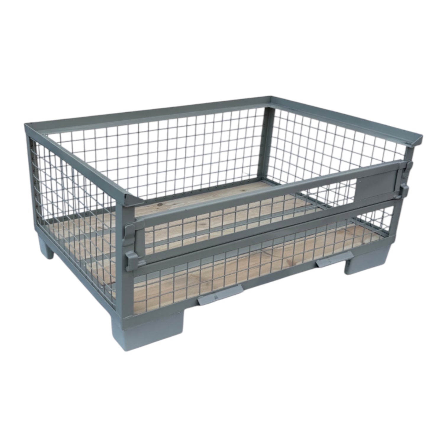 gitterbox gb010 half met 1 klep nieuw 1240 x 835 x 550 mm