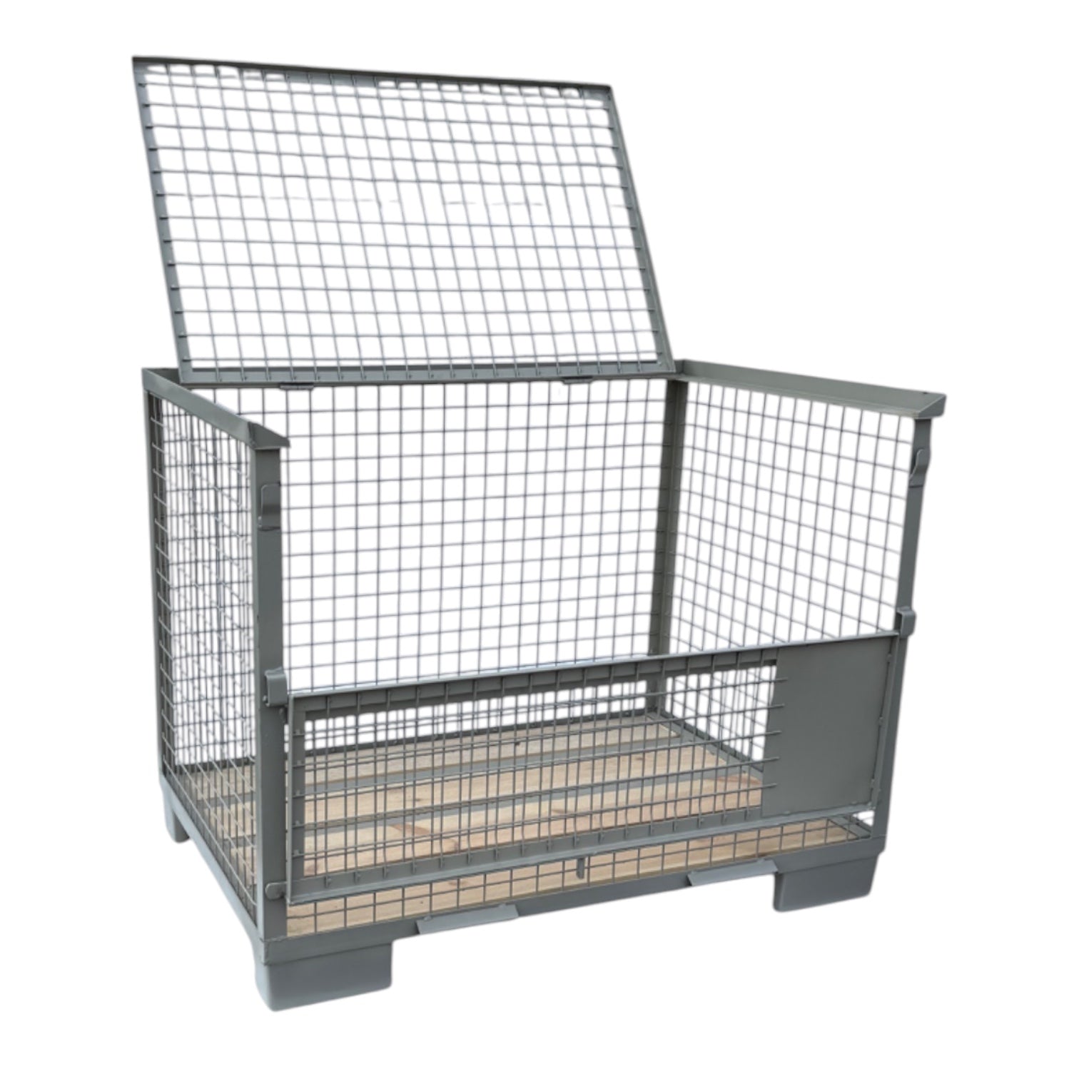 gitterbox gb015 met anti diefstalklep nieuw 1240 x 835 x 970 mm