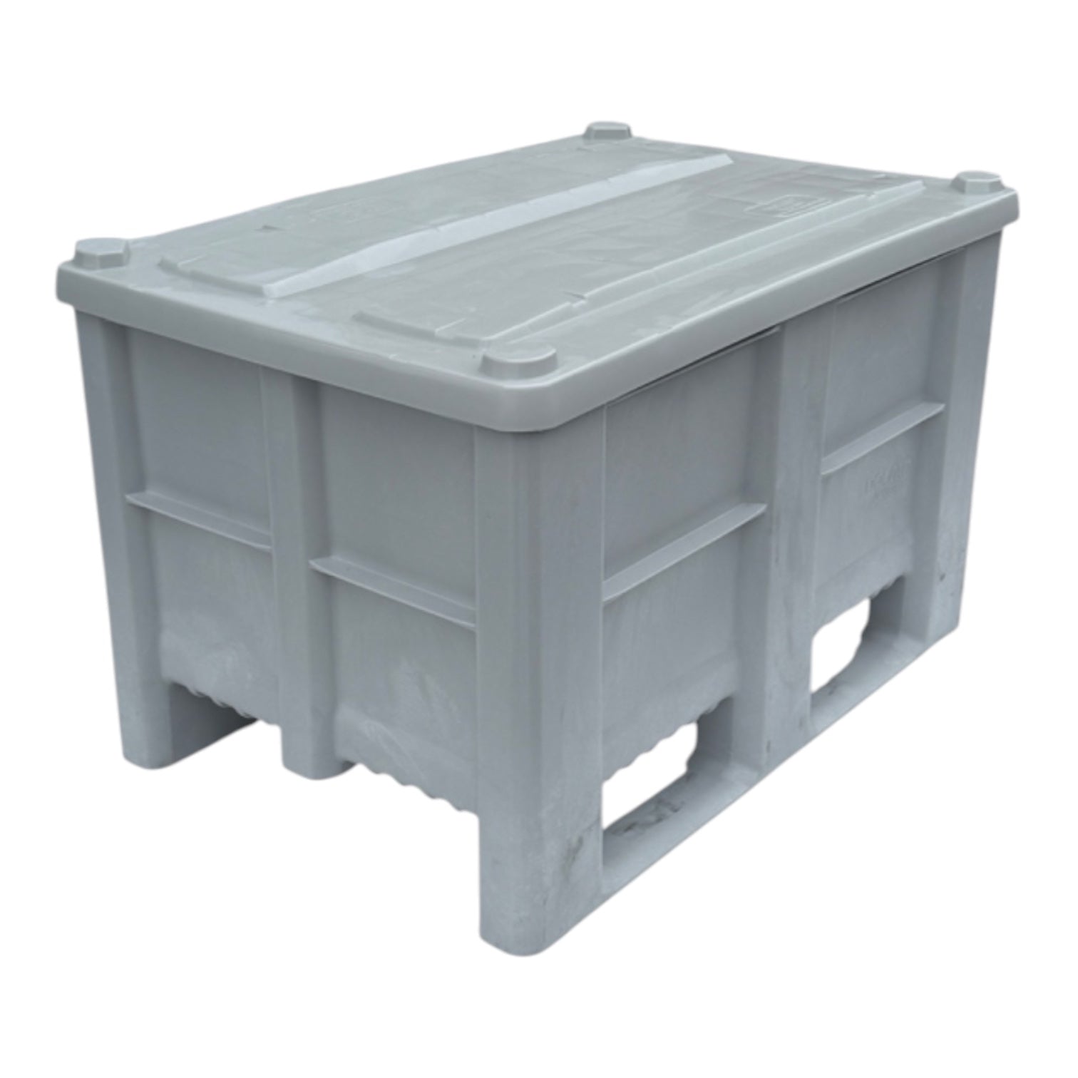 dolav palletbox dp004 nieuw grijs 1200 x 800 x 740 mm