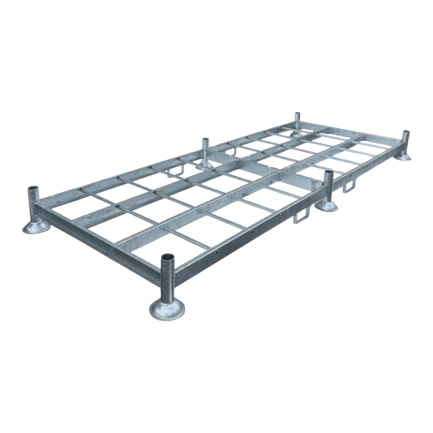 stapelrack sr010 xl incl. insteekbeugels voor de heftruck 3700 x 1470