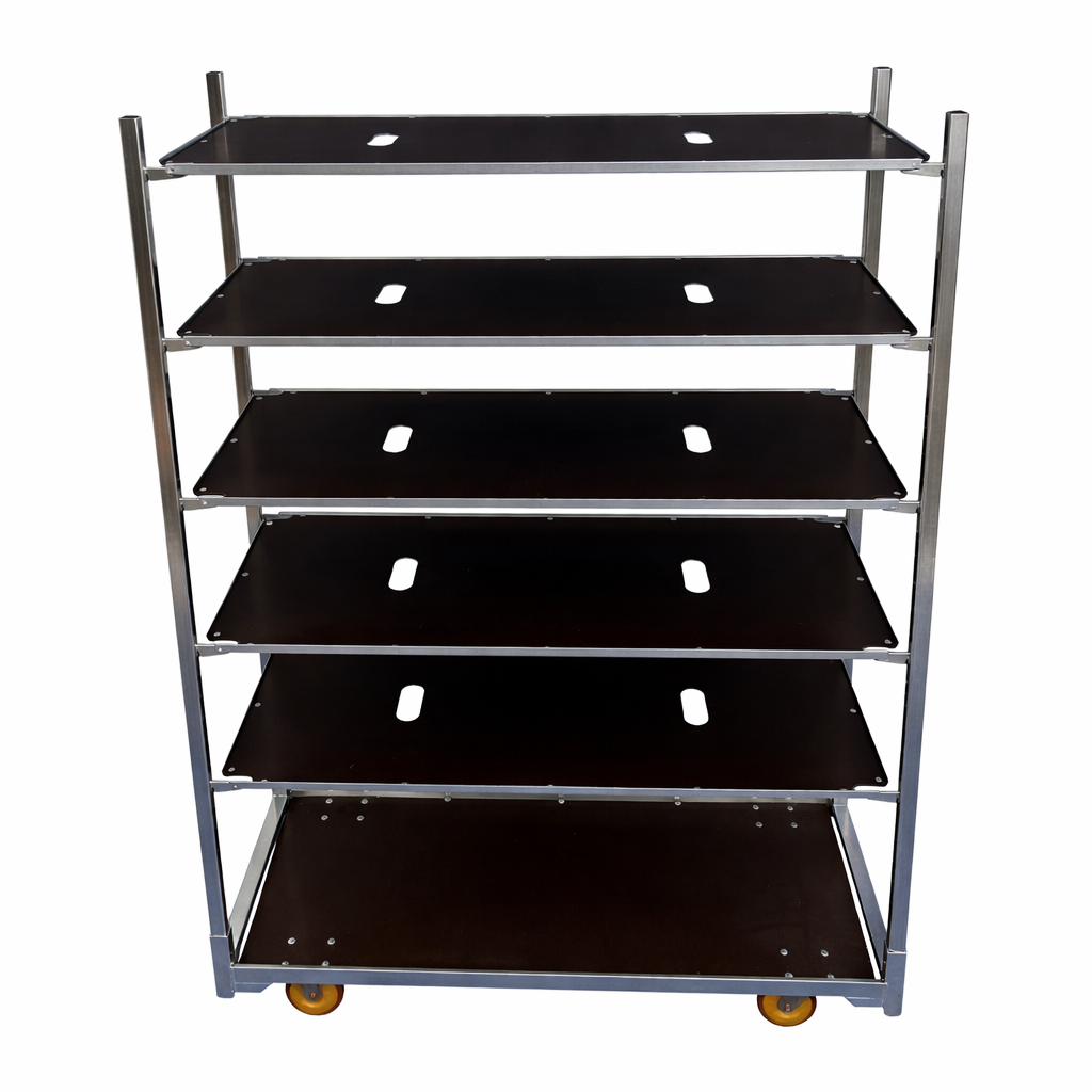 Deense kar nieuw met standaard wielen incl. 5 platen en staanders 1350 x 570 mm - Afbeelding 8