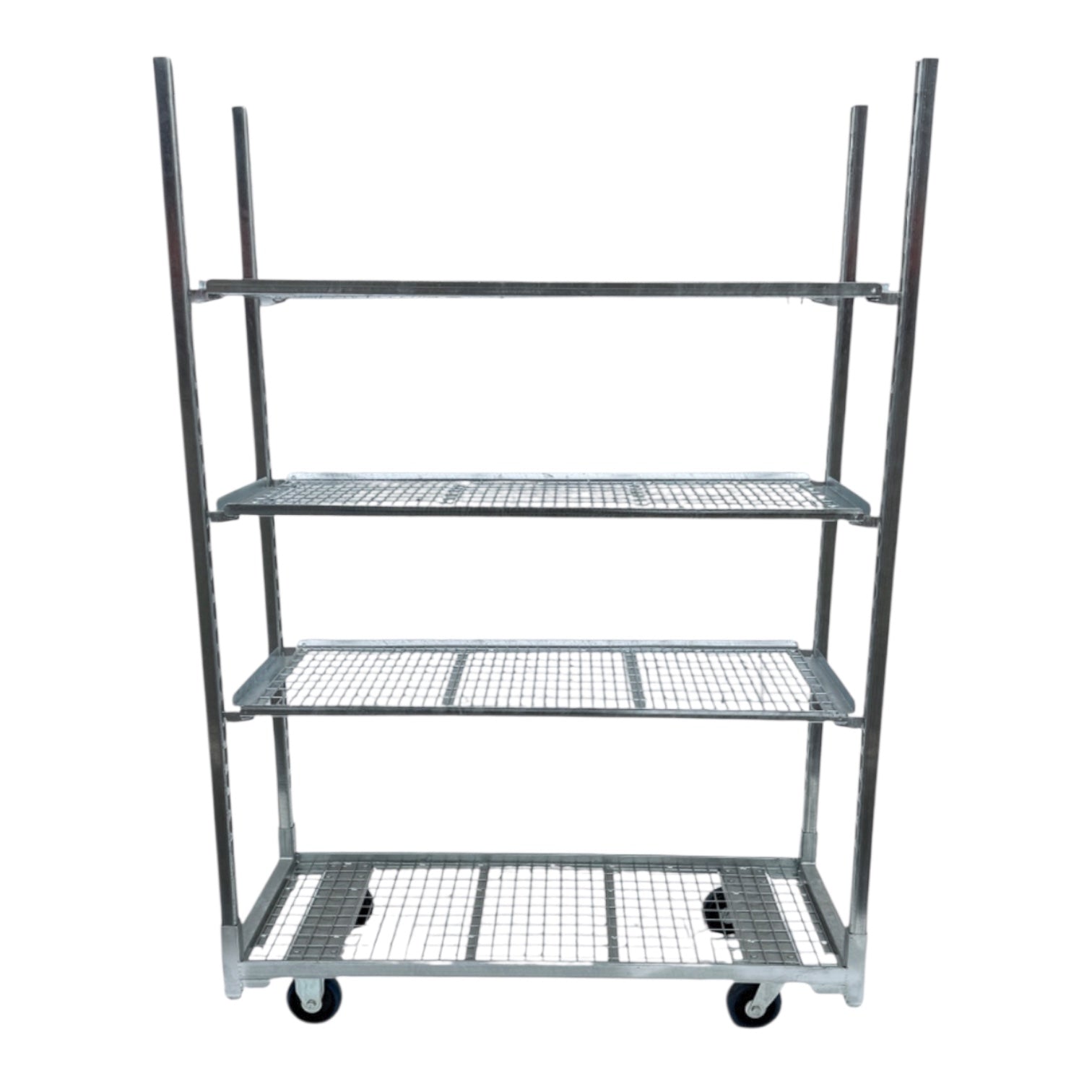 deense kar nieuw draadstaal incl. 3 platen en staanders 1350 x 570 mm