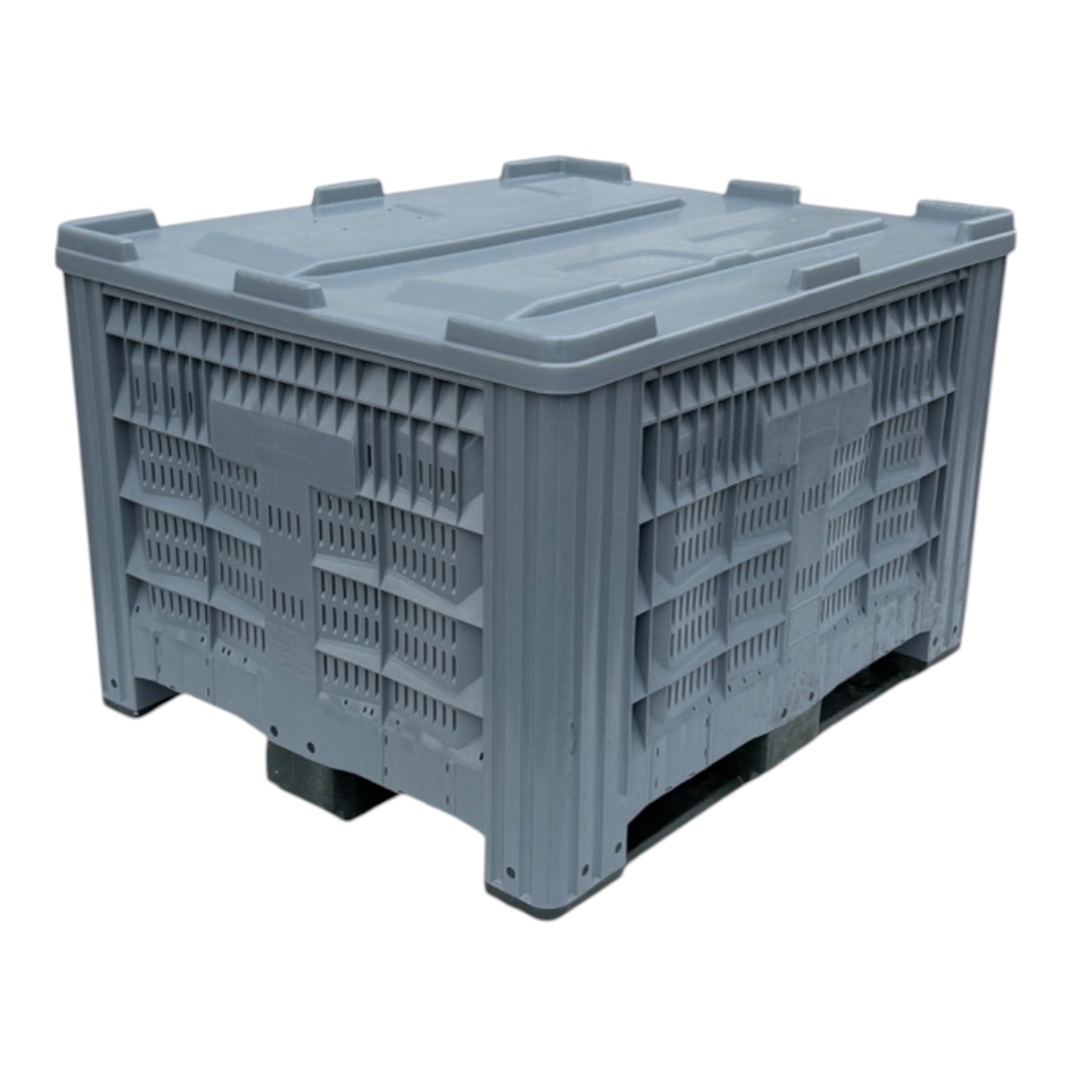 Kunststof palletbox PB003 nieuw grijs 1200 x 1000 x 785 mm - Afbeelding 18