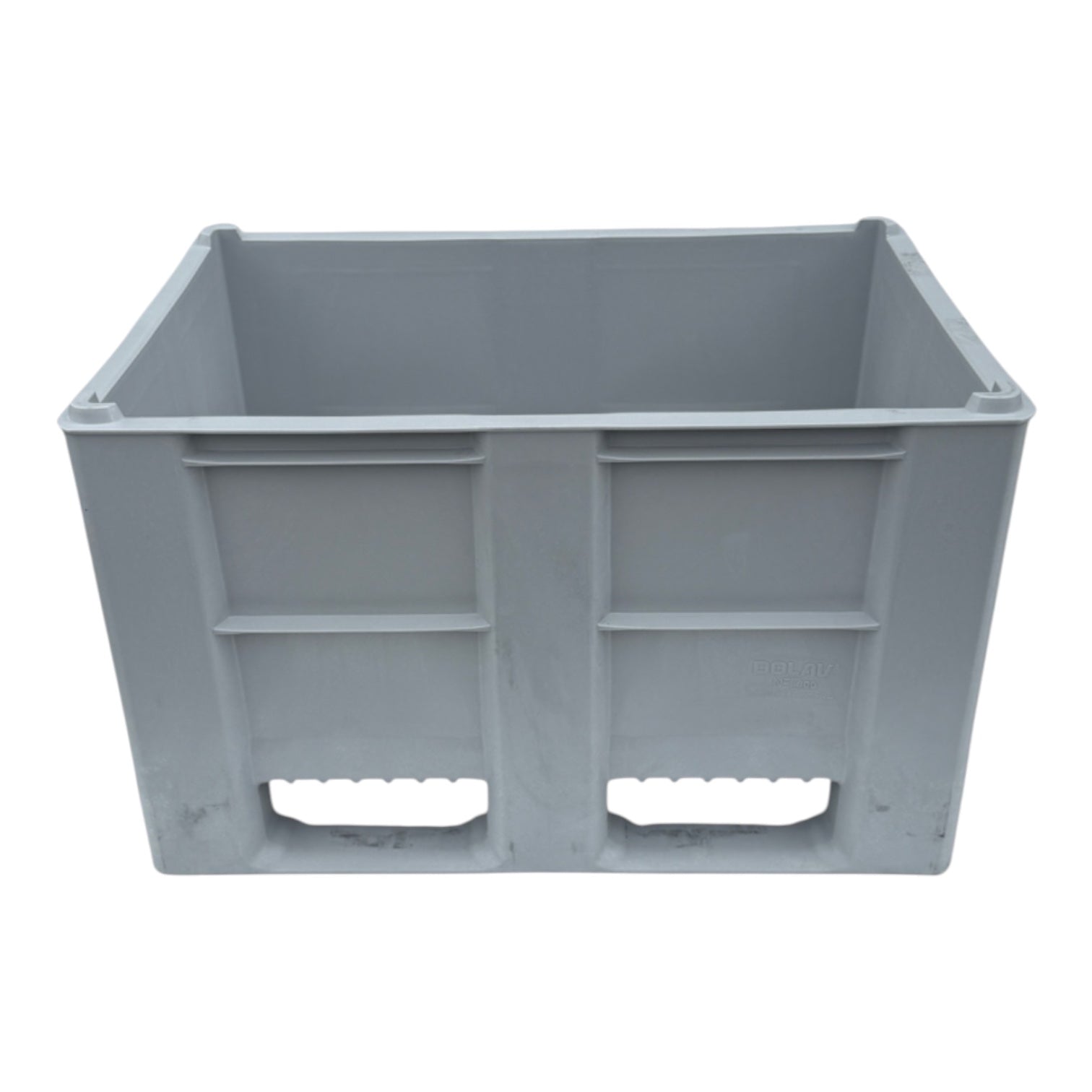 dolav palletbox dp004 nieuw grijs 1200 x 800 x 740 mm