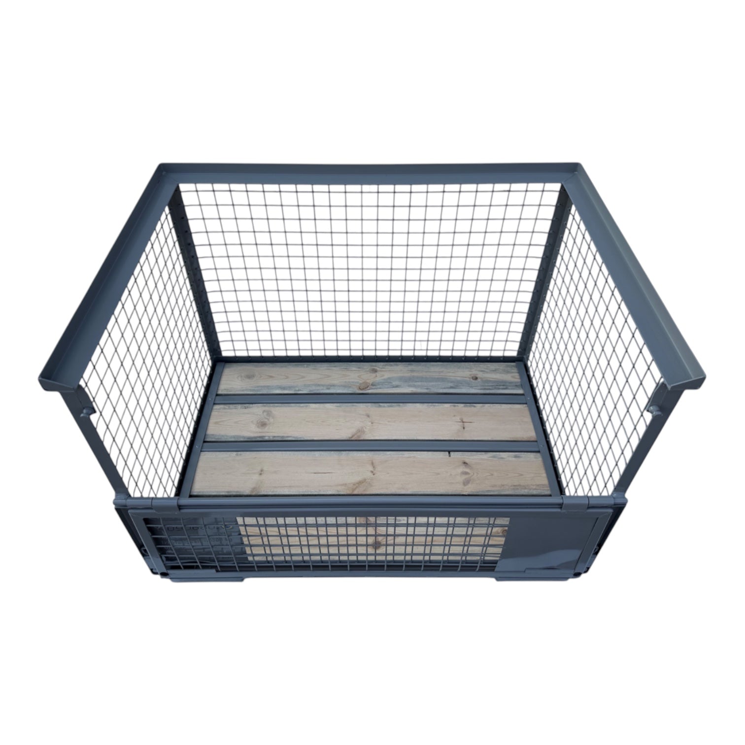 Gitterbox GB002 UIC norm nieuw grijs 1240 x 835 x 970 mm - Afbeelding 15