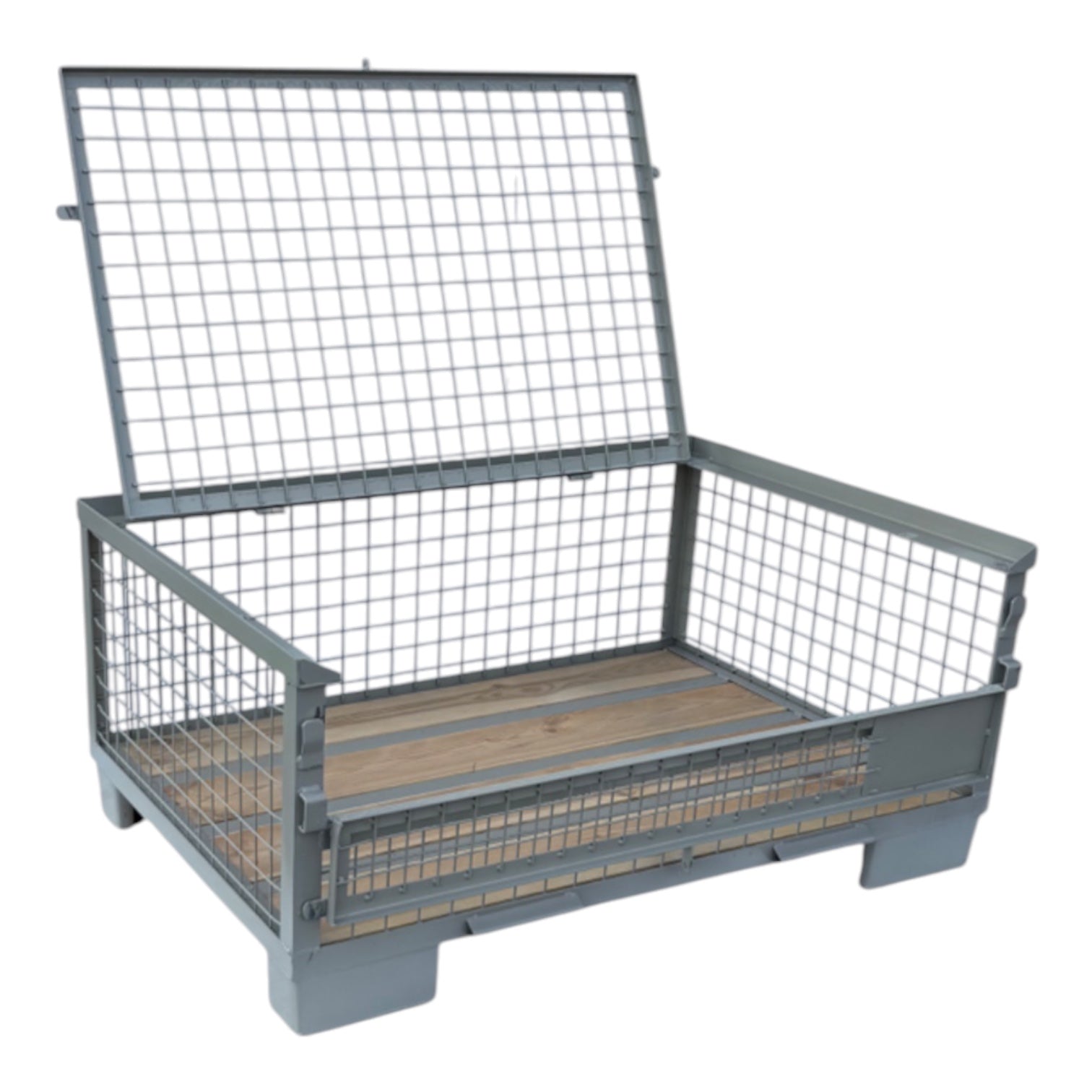 Gitterbox GB014 half met anti-diefstalklep 1240 x 835 x 550 mm - Afbeelding 17
