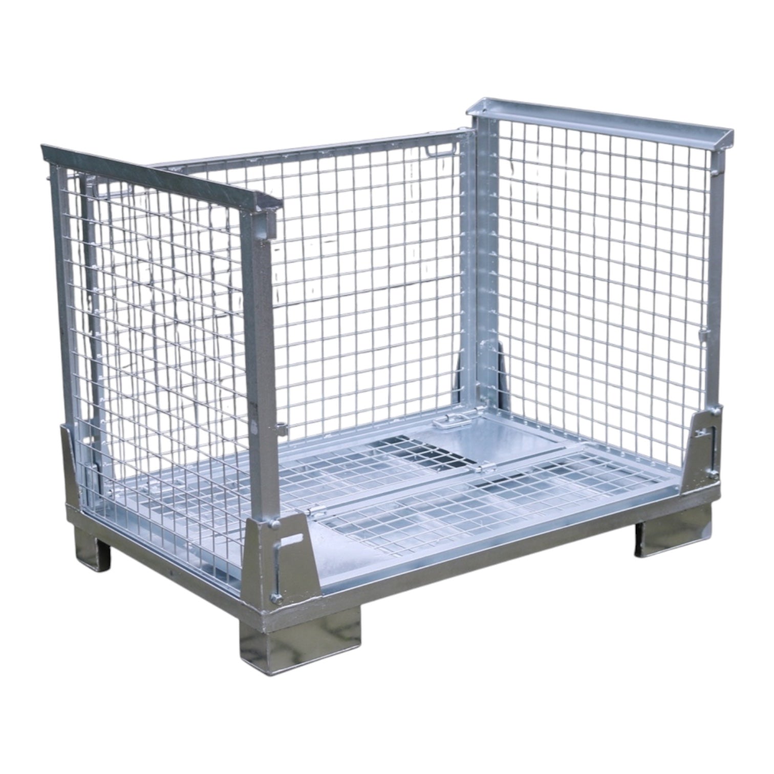 Gitterbox GB035 inklapbaar gegalvaniseerd 835 x 1240 x 970 mm - Afbeelding 15