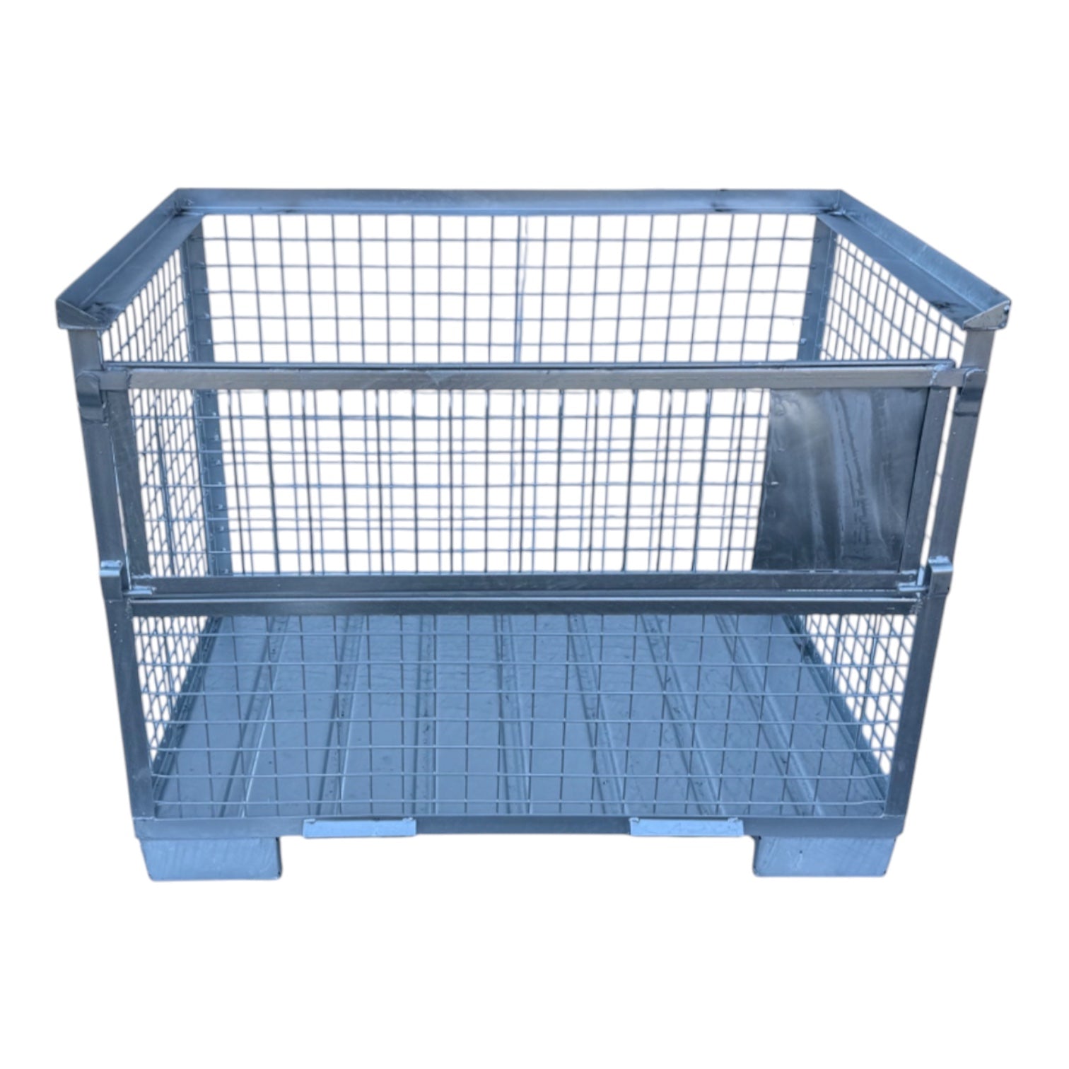 gitterbox gb008 thermisch verzinkt nieuw 1240 x 835 x 970 mm