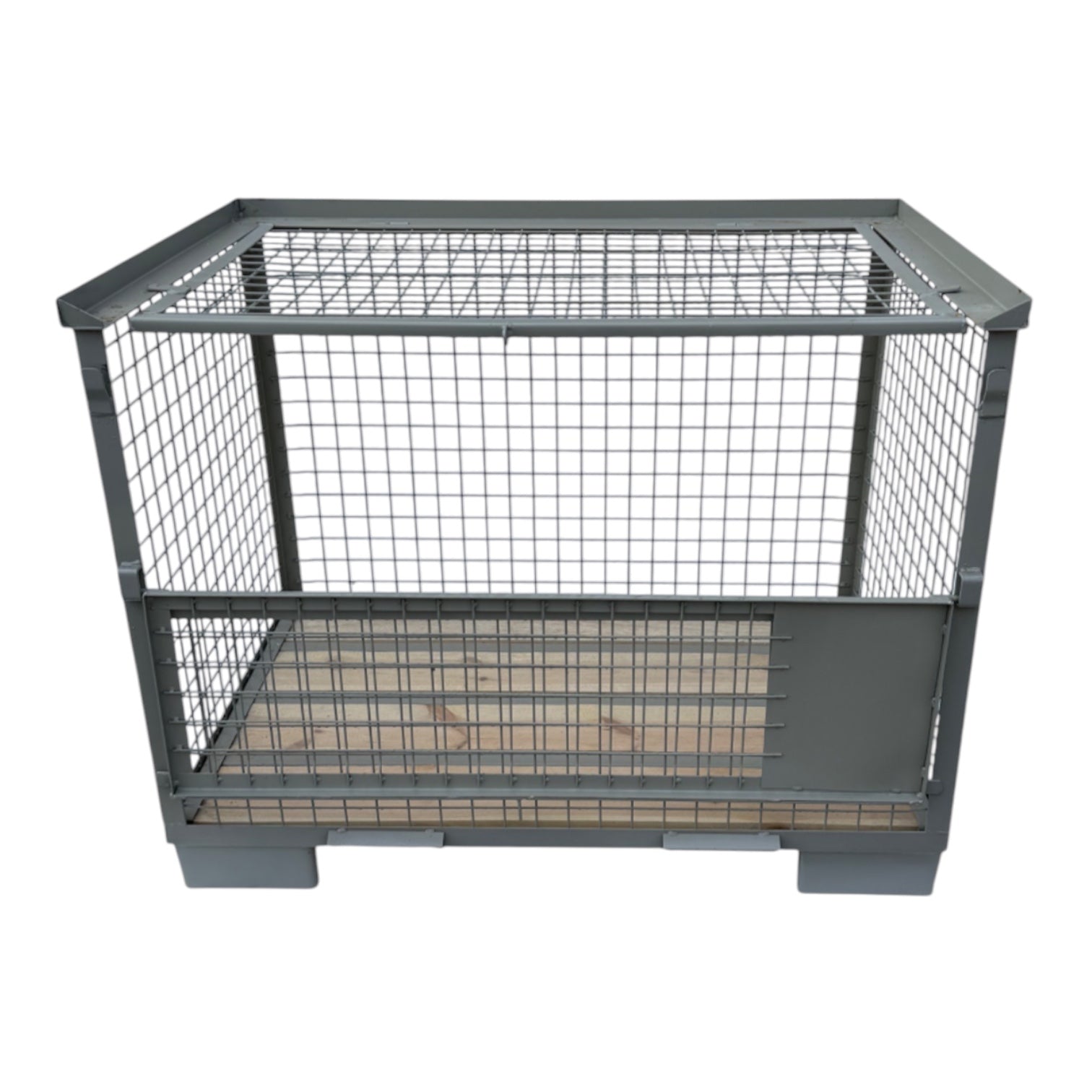 gitterbox gb015 met anti diefstalklep nieuw 1240 x 835 x 970 mm