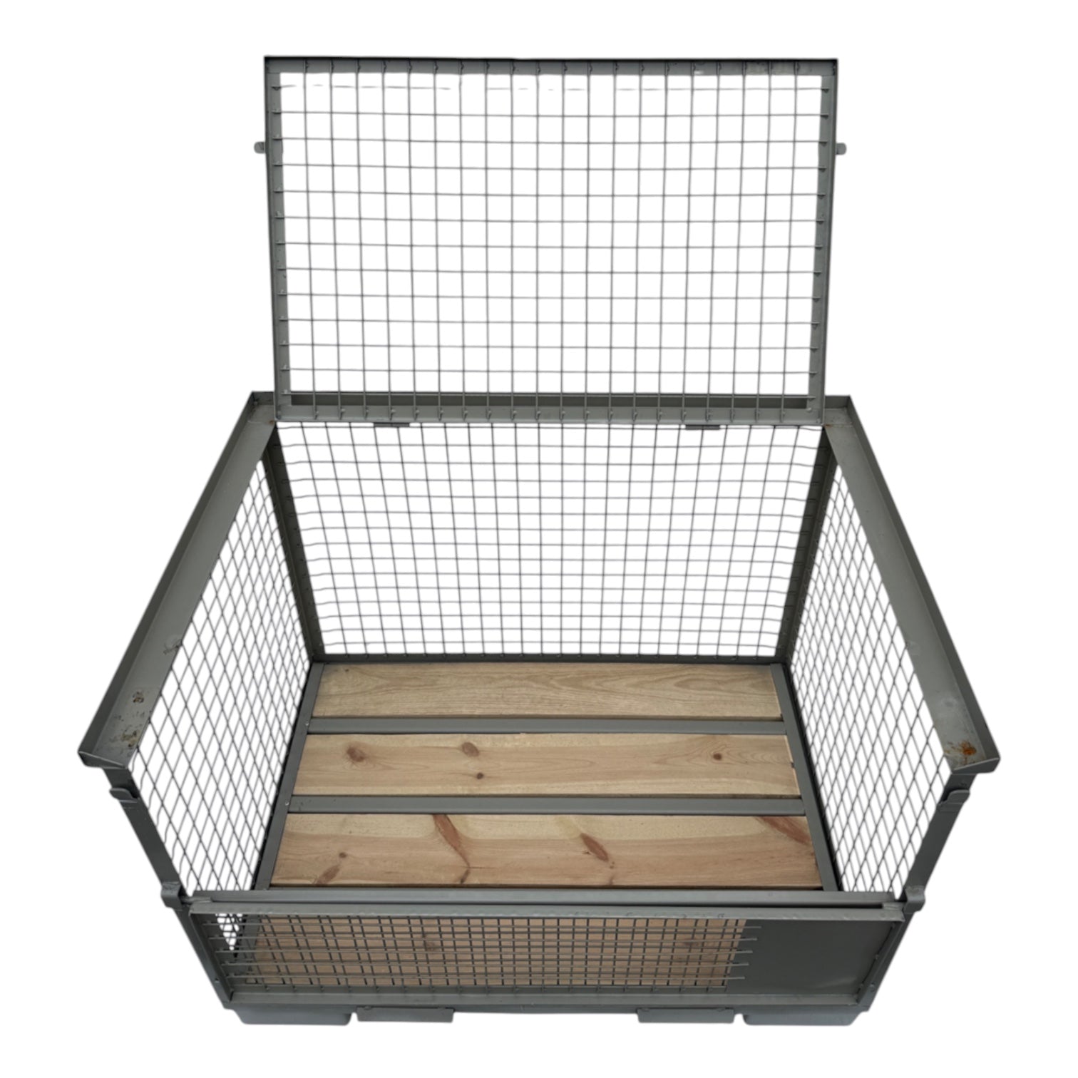 gitterbox gb015 met anti diefstalklep nieuw 1240 x 835 x 970 mm