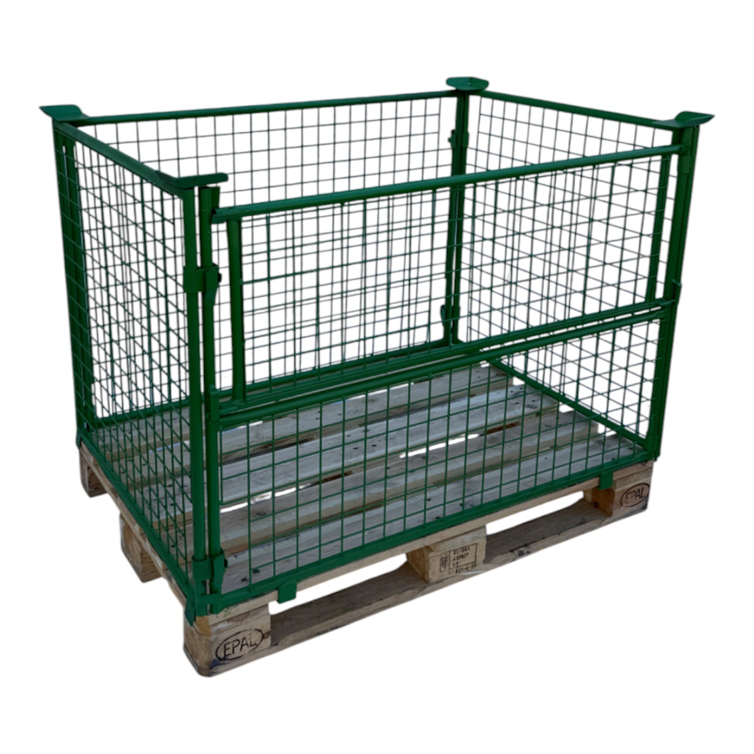Gitterbox GB013A opzetranden groen 1200 x 800 x 800 mm - Afbeelding 17