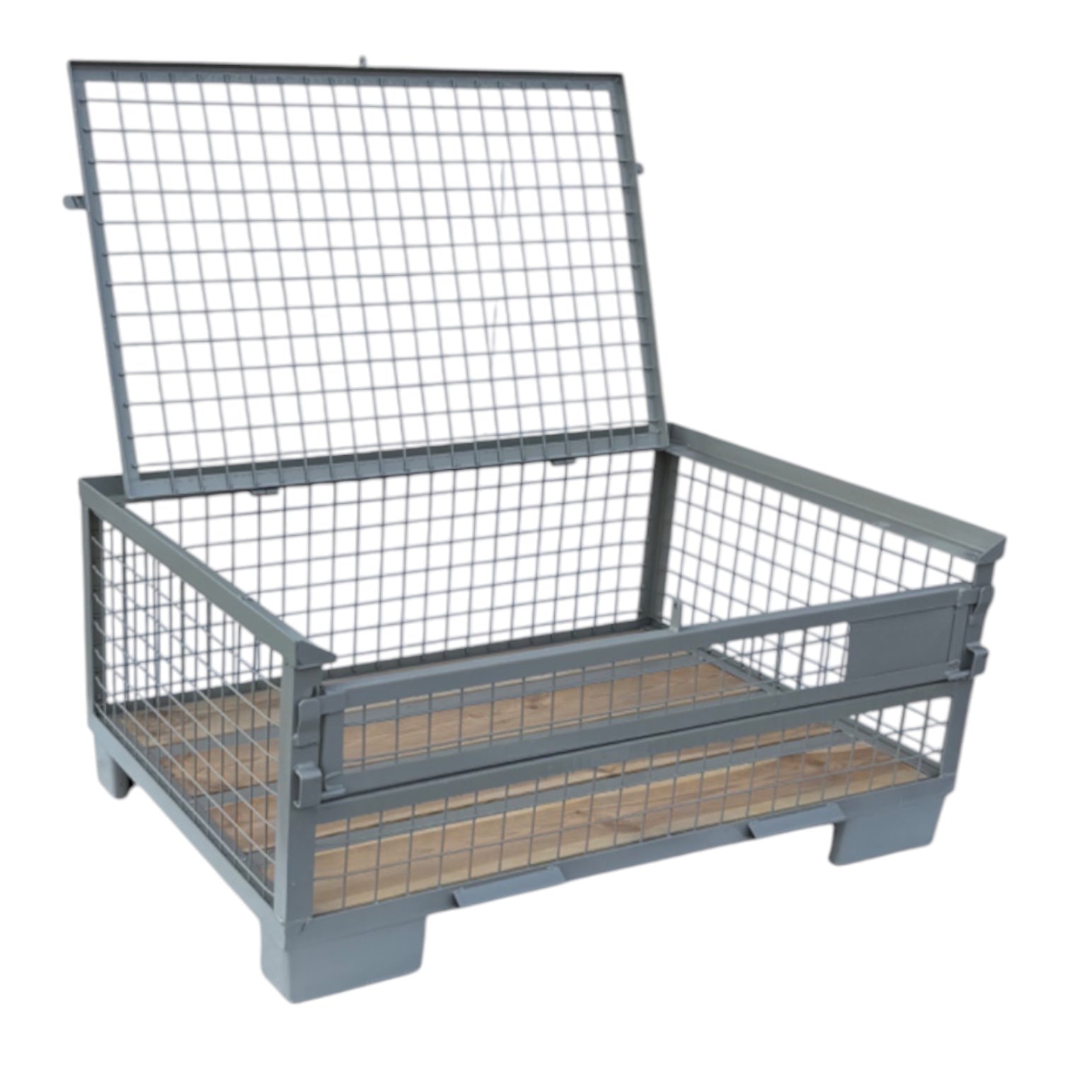 Gitterbox GB014 half met anti-diefstalklep 1240 x 835 x 550 mm - Afbeelding 16