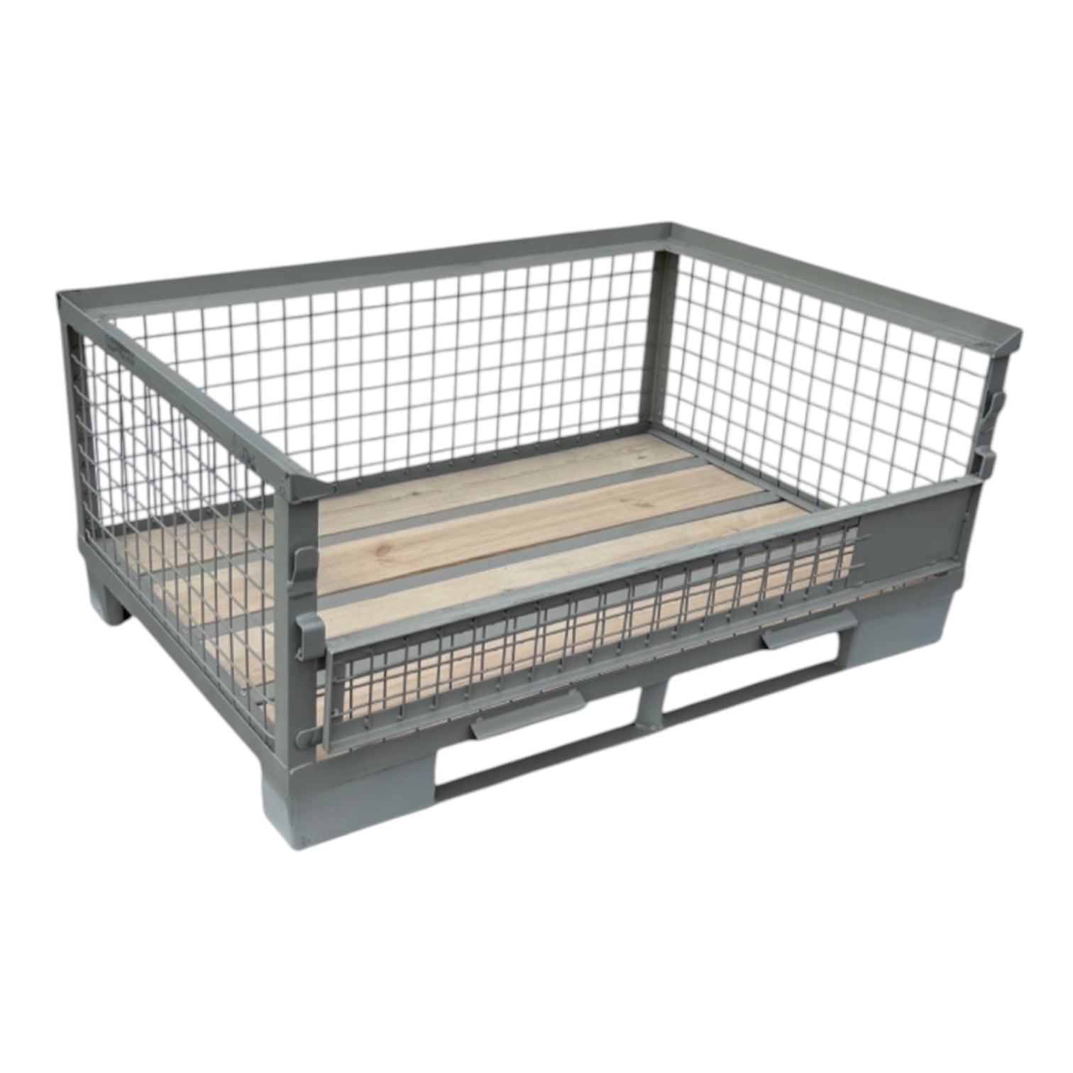 Gitterbox GB012 half met sleden 1240 x 835 x 550 mm - Afbeelding 12