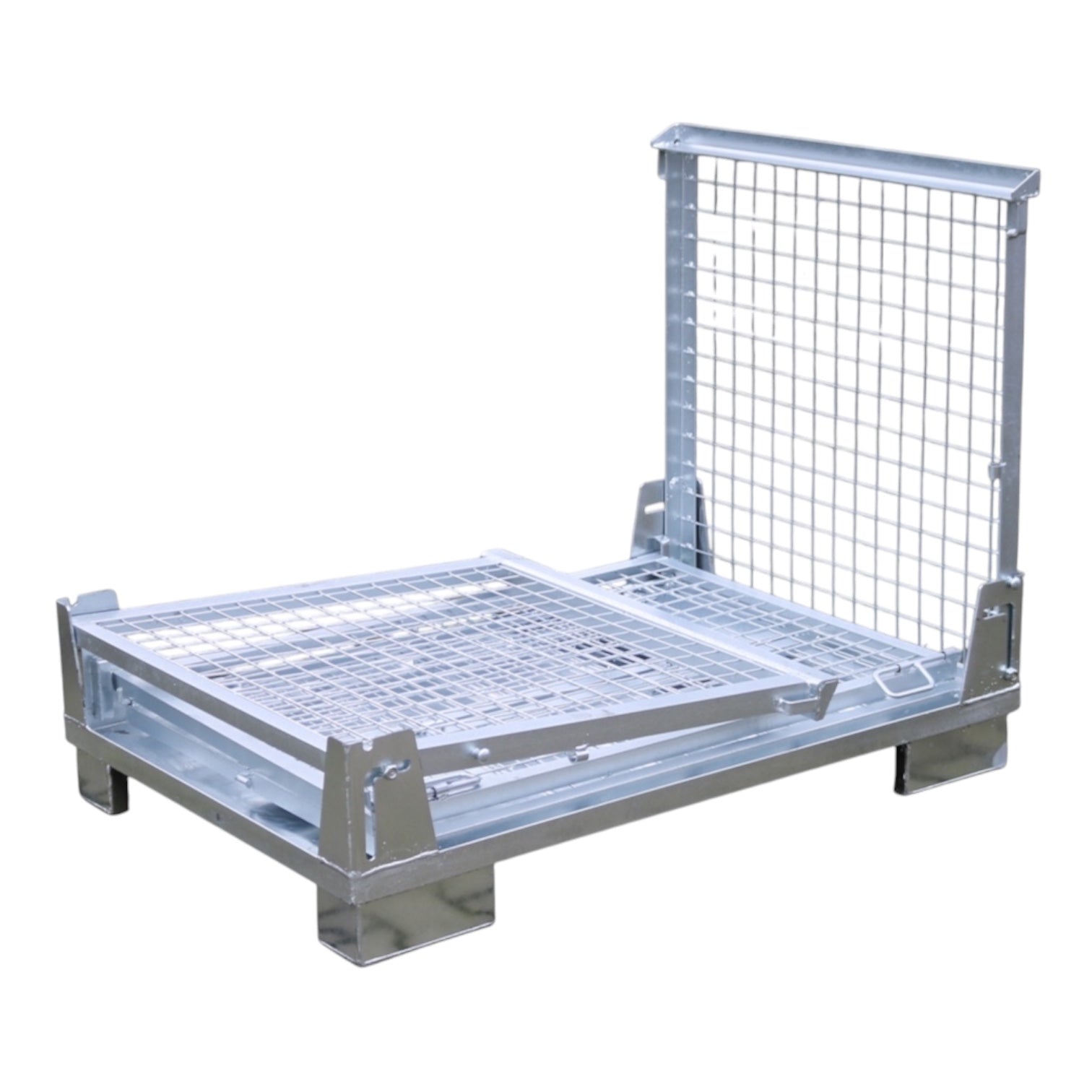 Gitterbox GB035 inklapbaar gegalvaniseerd 835 x 1240 x 970 mm - Afbeelding 17