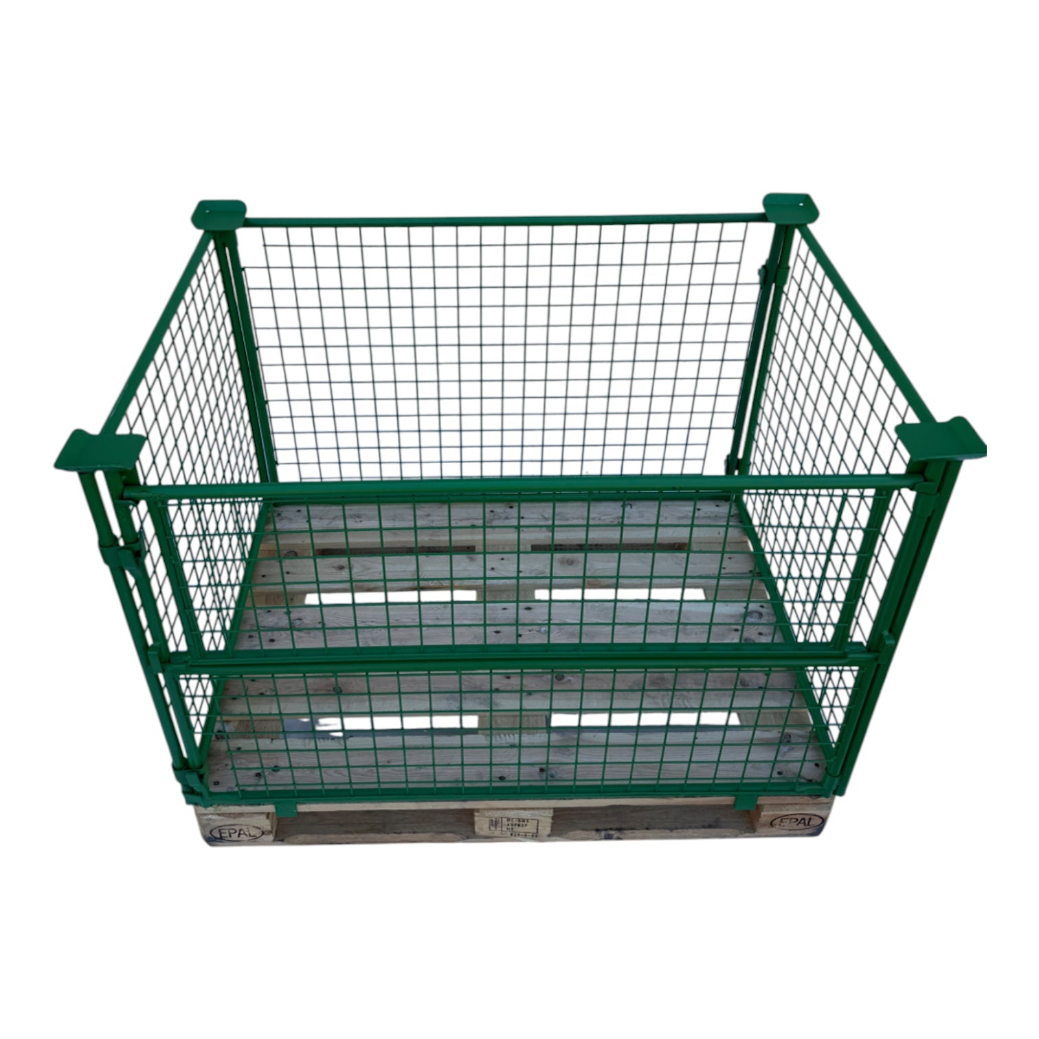 Gitterbox GB013A opzetranden groen 1200 x 800 x 800 mm - Afbeelding 22