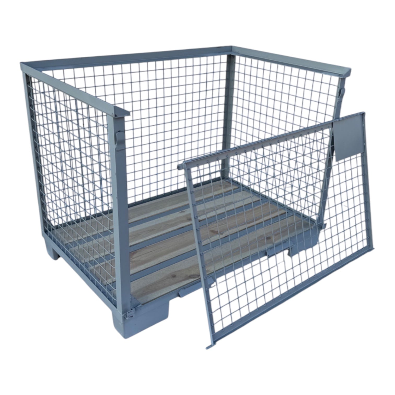Gitterbox GB011 afneembaar front nieuw grijs 1240 x 835 x 970 mm - Afbeelding 17