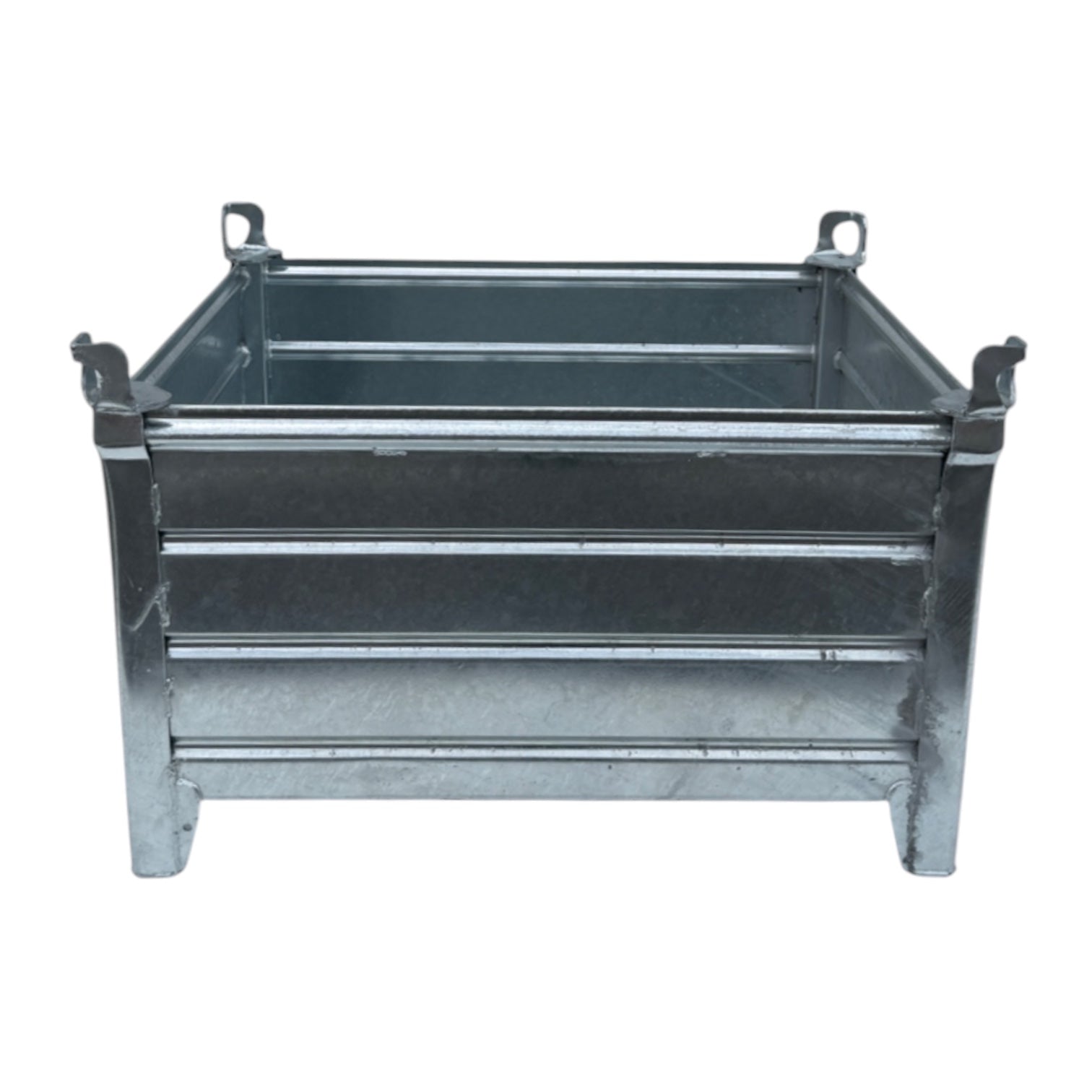 verzinkte stapelbak m met hijsogen 1000 x 800 x 680 mm