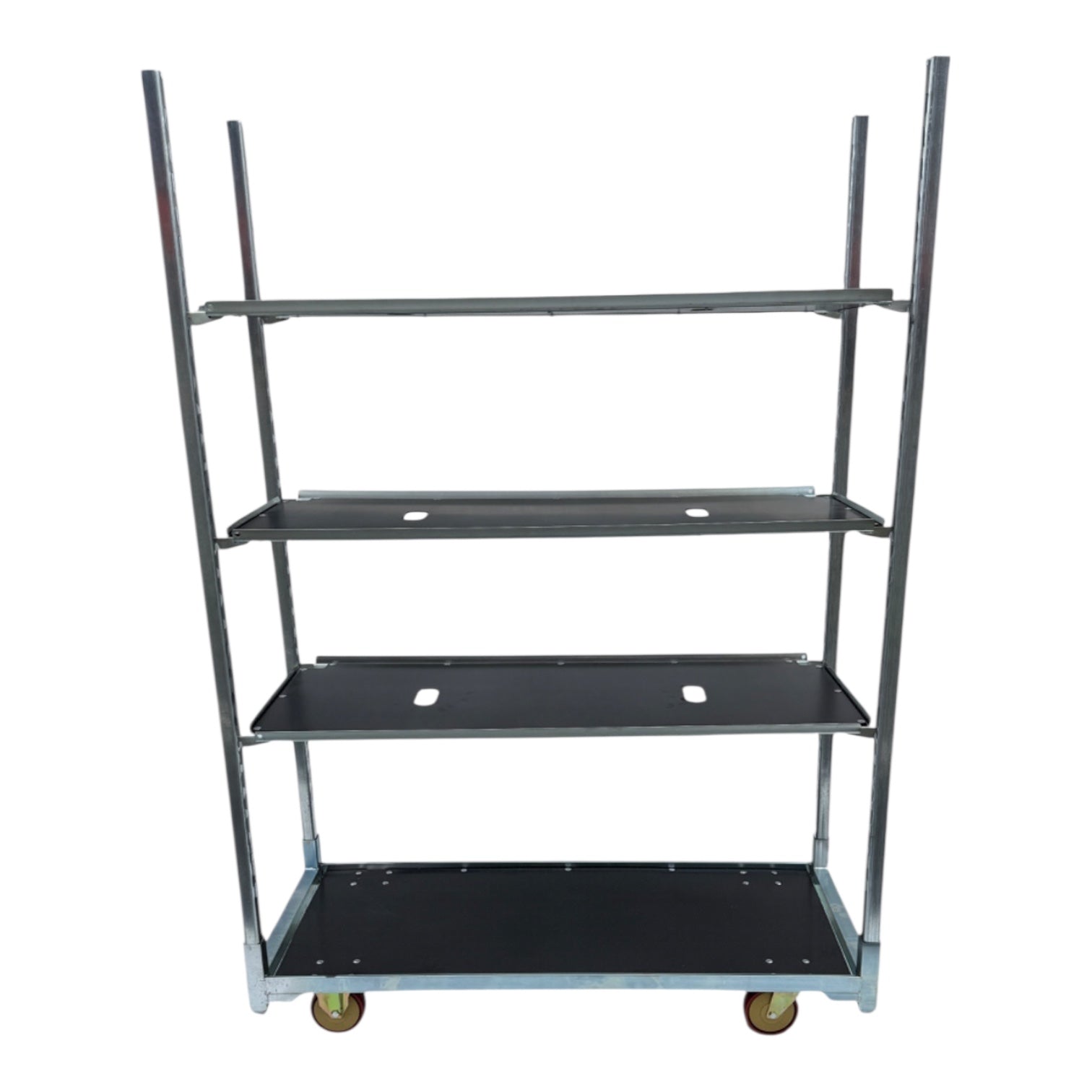 Deense kar nieuw met rubberen wielen incl. 3 platen en staanders 1350 x 570 mm - Afbeelding 8