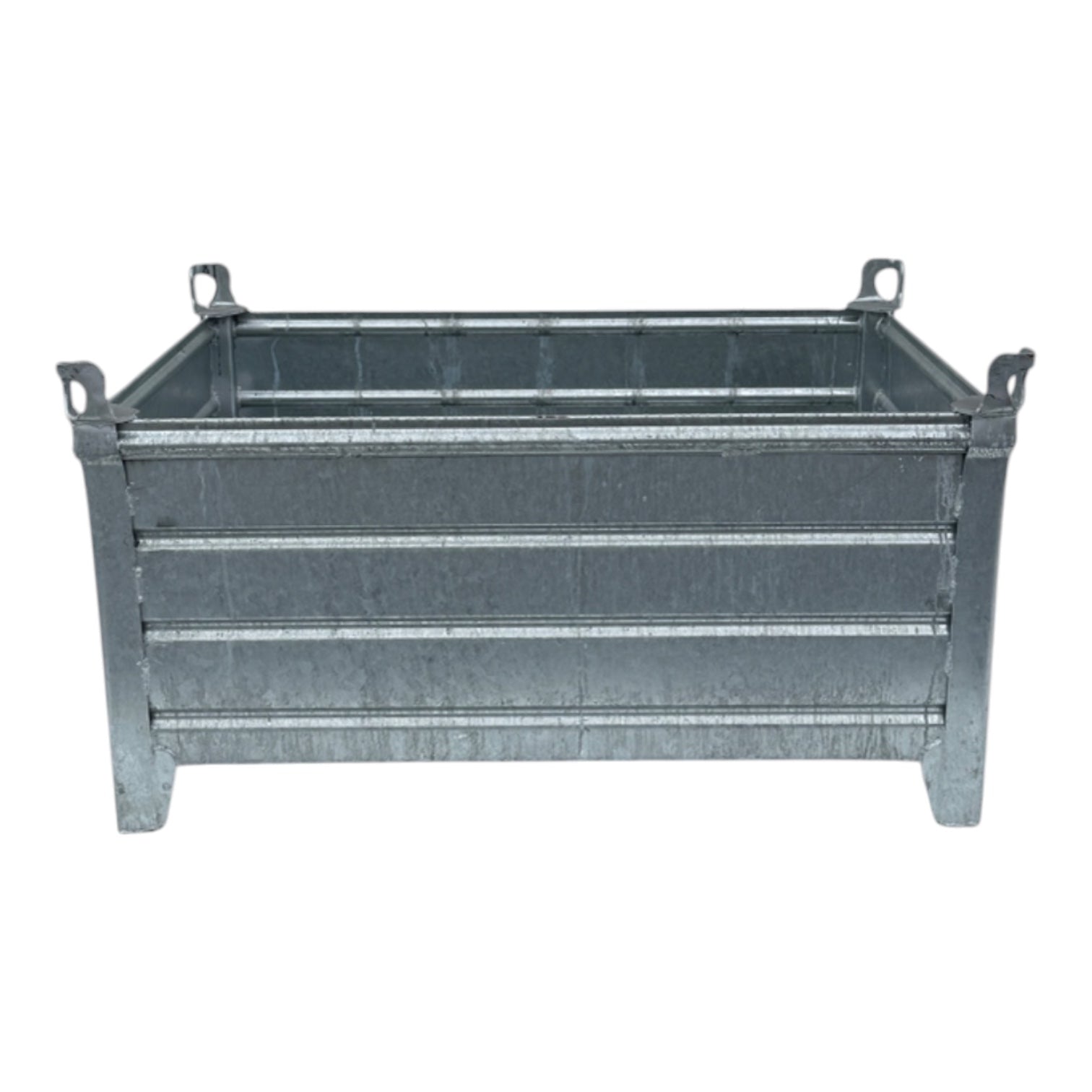verzinkte stapelbak l vaste constructie 1200 x 800 x 670 mm