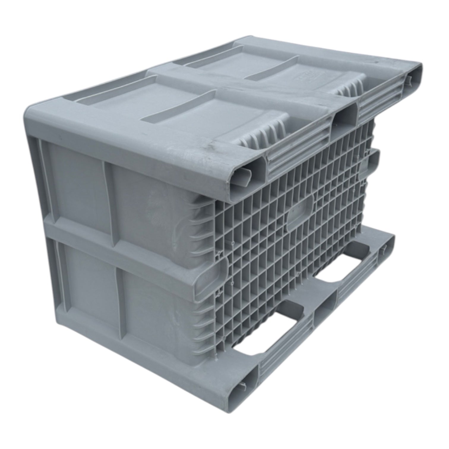 dolav palletbox dp004 nieuw grijs 1200 x 800 x 740 mm