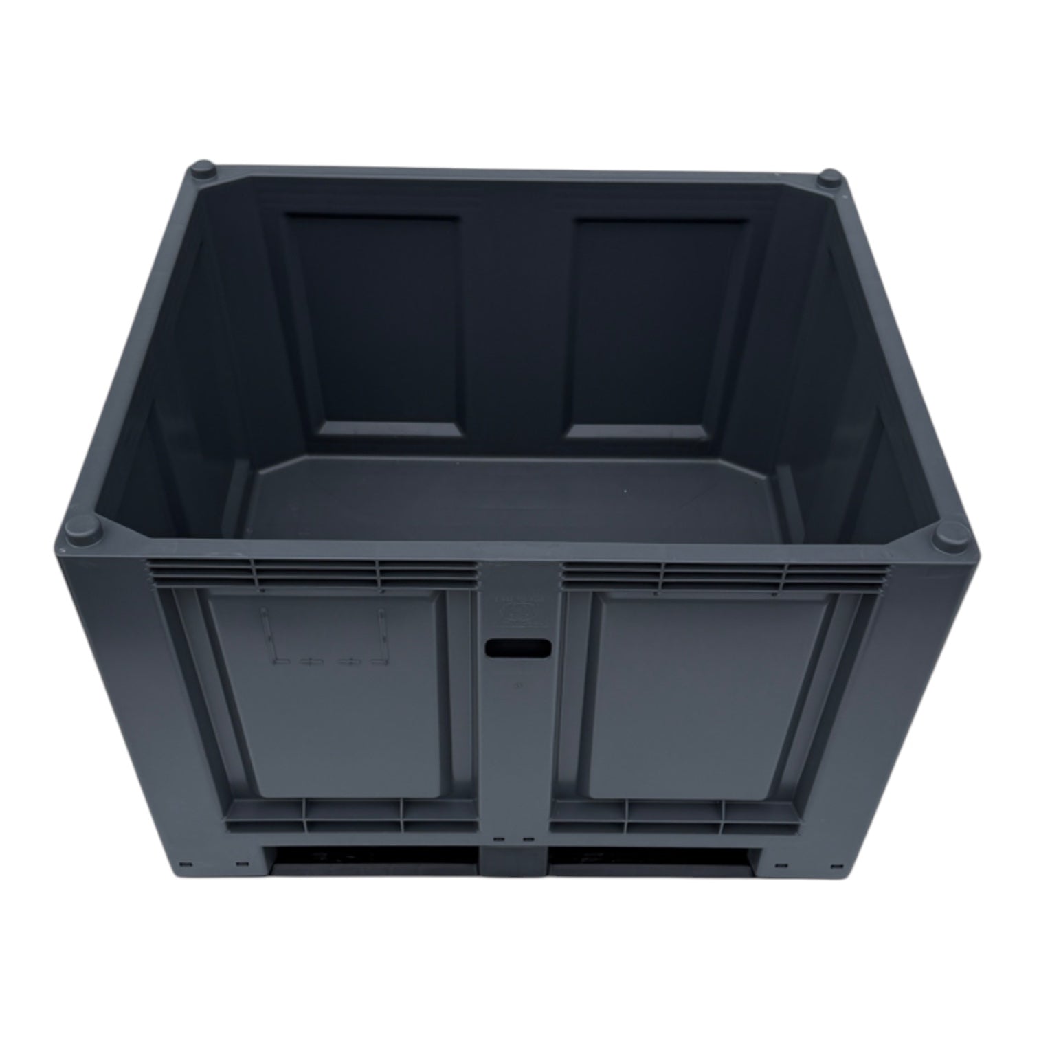 Kunststof palletbox PB010 nieuw zwart 1200 x 1000 x 830 mm - Afbeelding 17
