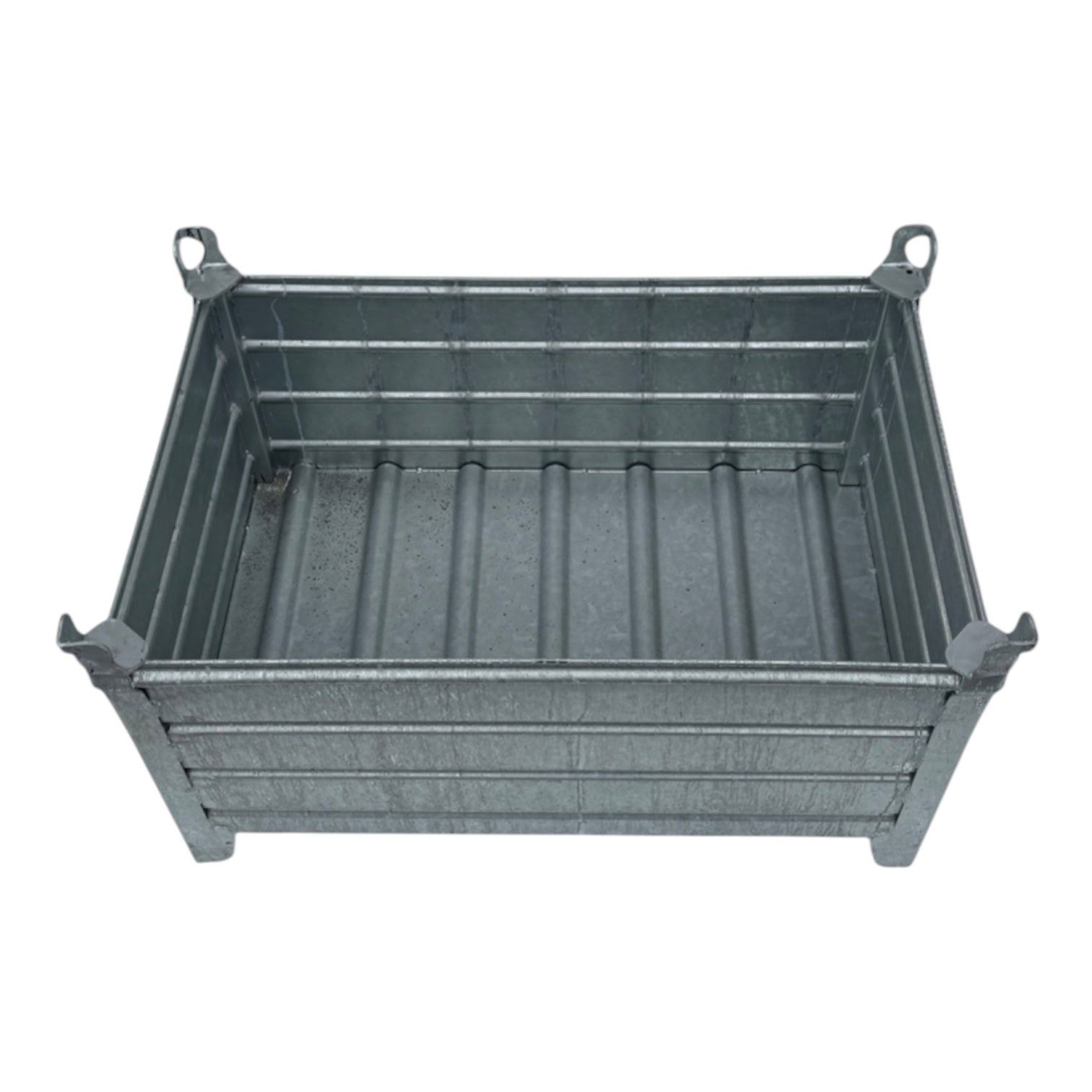 verzinkte stapelbak l vaste constructie 1200 x 800 x 670 mm